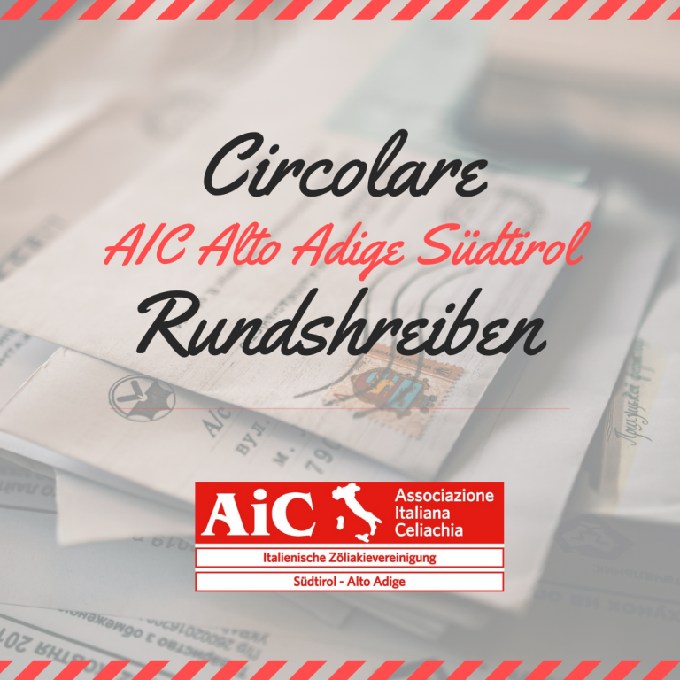 Circolare AIC Alto Adige Südtirol Rundshreiben